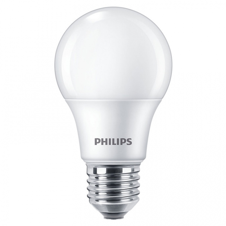 Philips 4-pakning LED E27 Normal Frost 60W 806lm