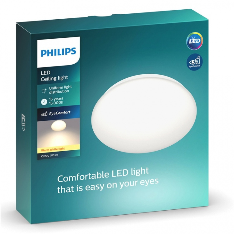 Philips CL200 Taklampe 225 mm 6W 600 2700K varmhvit Philips CL200 Taklampe 225 mm 6W 600 2700K varmhvit
