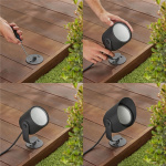 Philips Hue Lily XL Spot hvit/farge A