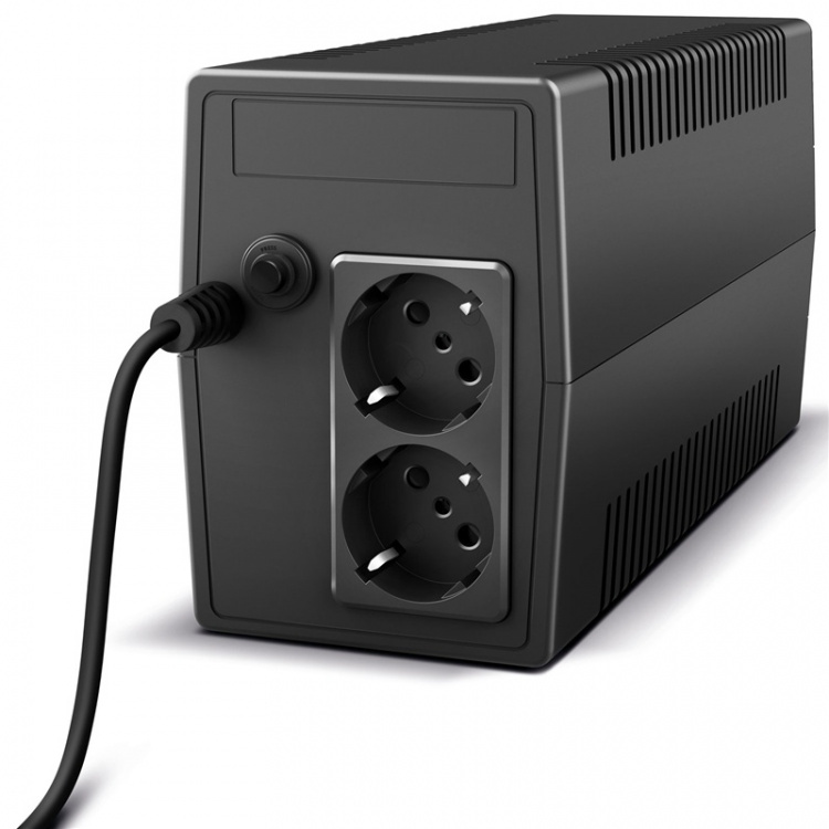 Trust Paxxon 800VA UPS med 2 x Schuko-uttak