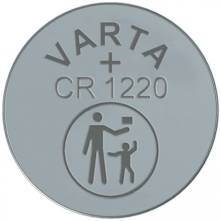 Varta CR1220 3V litium knappcellebatteri Varta CR1220 3V litium knappcellebatteri