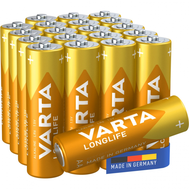 Varta Longlife AA / LR6-batteri 20-pakning