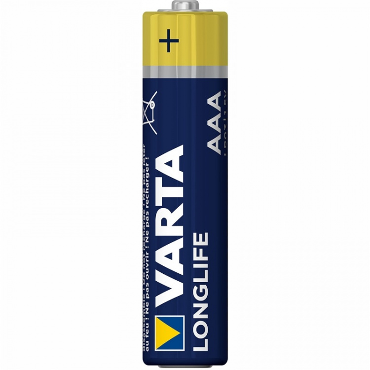 Varta Longlife AAA / LR03-batteri 20-pakning