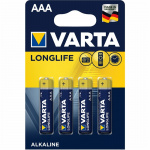 Varta Longlife AAA / LR03-batteri 4-pakning Varta Longlife AAA / LR03-batteri 4-pakning