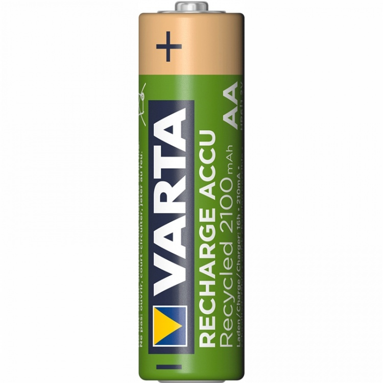 VARTA Battery AA 4 pcs 2100 mAh - Rechargeable VARTA Battery AA 4 pcs 2100 mAh - Rechargeable