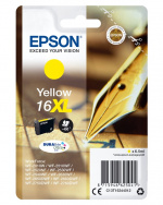Epson Penn og kryssord Enpack gul 16XL DURABrite Ultra blekk
