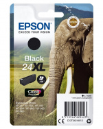 Epson Elephant Enkeltpakke svart 24XL Claria Photo HD-blekk