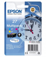 Epson Vekkerklokke Multipack 3-farger 27 DURABrite Ultra Ink
