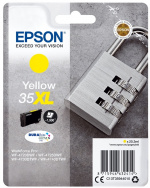 Epson Hengelås enkeltpakke gult 35XL DURABrite Ultra-blekk