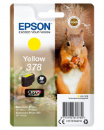 Epson Squirrel Singlepack Yellow 378 Claria Photo HD-blekk