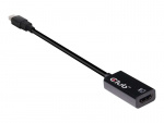 CLUB3D Mini DisplayPort 1.4 til HDMI 2.0b HDR aktiv adapter