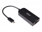 CLUB3D CAC-1520 kabelkjønnsveksler USB C Ethernet Svart