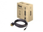 Club 3D - Adapterkabel - 24-pinners USB-C hann til HD-15 (VGA) hann - 5 m - aktiv