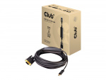 Club 3D - Adapterkabel - 24-pinners USB-C hann til HD-15 (VGA) hann - 5 m - aktiv