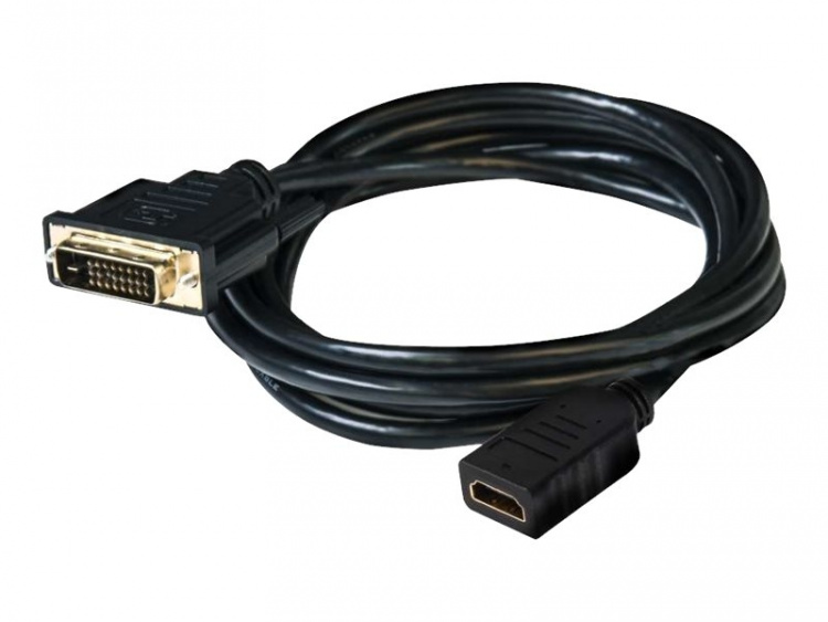 CLUB3D DVI til HDMI 1.4-kabel M/F 2m/6,56ft toveis