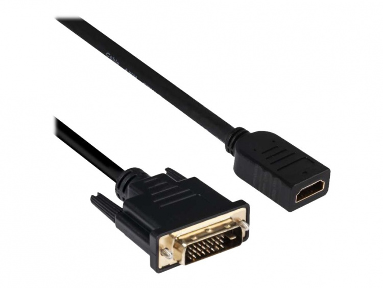 CLUB3D DVI til HDMI 1.4-kabel M/F 2m/6,56ft toveis