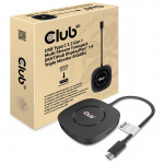 CLUB3D USB TYPE C 3.2 GEN1 MULTISTREAM TRANSPORT MST HUB DISPLAY PORT 1.4 TRIPPEL