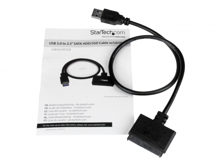 StarTech.com SATA til USB-kabel med UASP