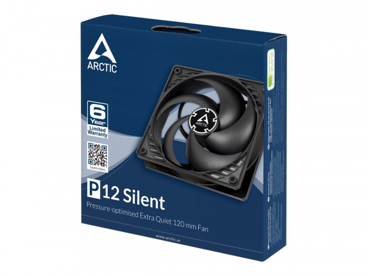 Arctic P12 PWM PST CO Vifte 12 cm svart