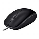 Logitech B110 Datamus Ambidextrous USB Type-A Optisk 1000 DPI