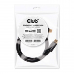 CLUB3D DisplayPort 1.4 HBR3-kabel 1 m/3,28 fot hann/hann 8K60 Hz