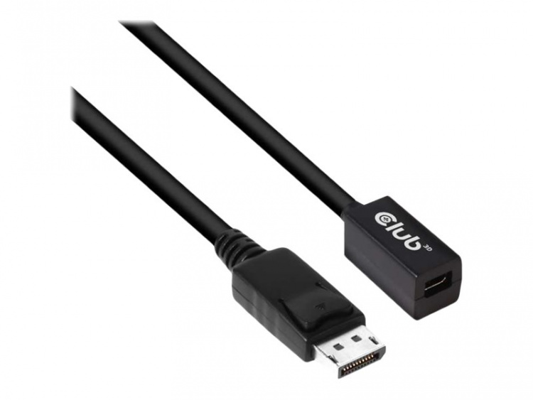 CLUB3D cac-1120 1 m Mini DisplayPort DisplayPort svart