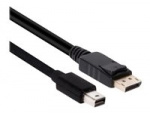 CLUB3D Mini DisplayPort til DisplayPort 1.2 M/M 2 m/6,56 fot 4K60 Hz