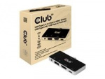 CLUB3D csv-1591 USB 3.2 Gen 1 (3.1 Gen 1) Type-C dokkingstasjon svart, krom