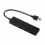 i-tec USB 3.0 Slim Passiv HUB Hub med 4 USB-porter