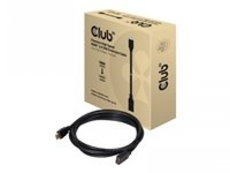 CLUB3D høyhastighets HDMIT 2.0 4K60Hz forlengelseskabel 3 m / 9,8 fot hann/hunn