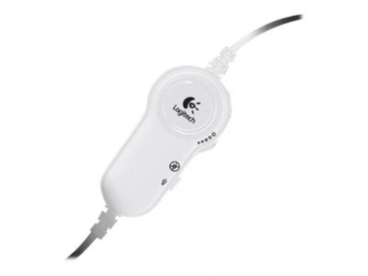 Logitech H150 Hodesett hodebøyle hvit