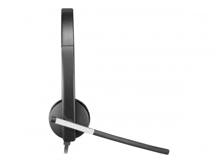 Logitech H650E Hodetelefonhodebånd svart, sølv