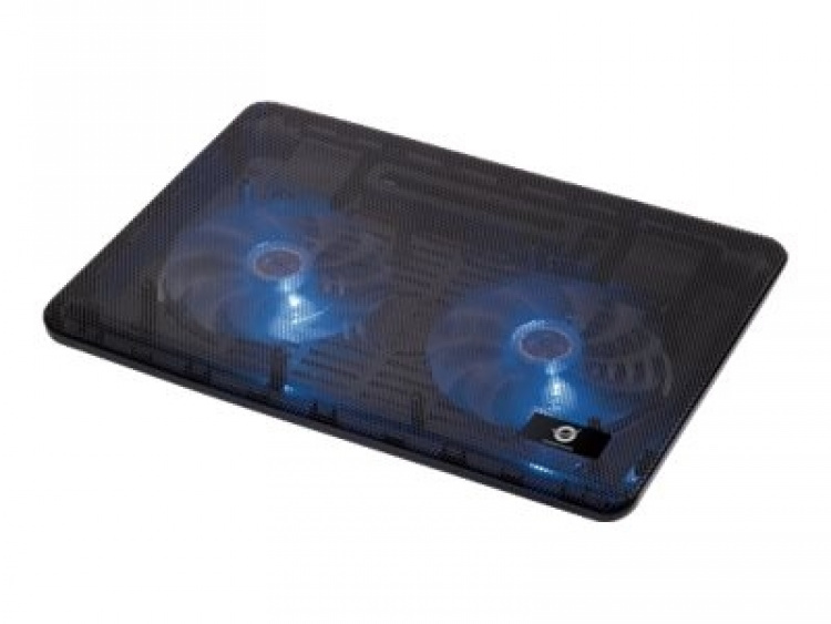 Conceptronic CNBCOOLPAD2F kjøleputer for bærbare datamaskiner 43,2 cm (17