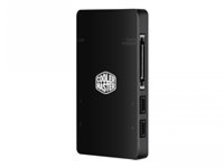 Cooler Master RGB LED-kontroller svart