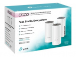 TP-LINK Deco E4 (3-pk) Dual-band (2,4 GHz / 5 GHz) Wi-Fi 5 (802.11ac) Hvit, grå