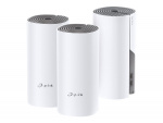 TP-LINK Deco E4 (3-pk) Dual-band (2,4 GHz / 5 GHz) Wi-Fi 5 (802.11ac) Hvit, grå