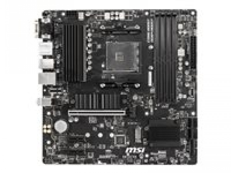 MSI B550M PRO-VDH moderkort AMD B550 Uttag AM4 micro ATX