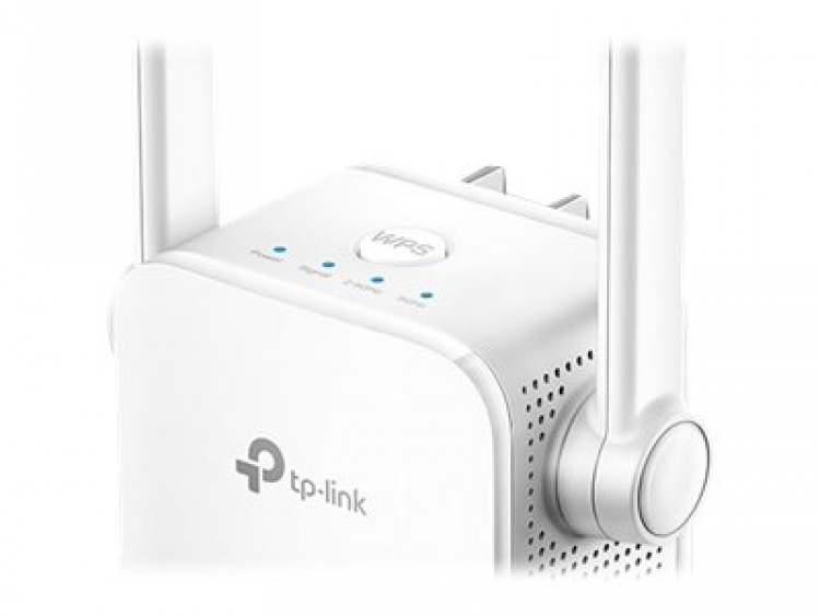 TP-LINK RE205 V3 Nettverksforlenger Nettverksrepeater Hvit 10, 100 Mbit/s