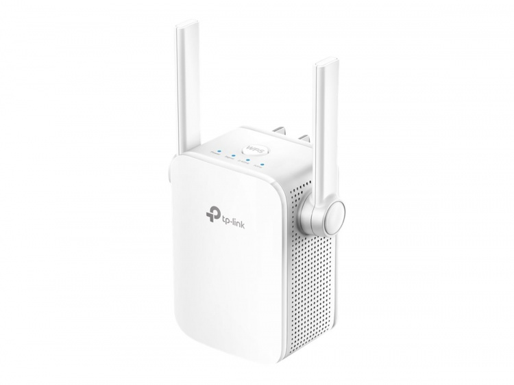 TP-LINK RE205 V3 Nettverksforlenger Nettverksrepeater Hvit 10, 100 Mbit/s