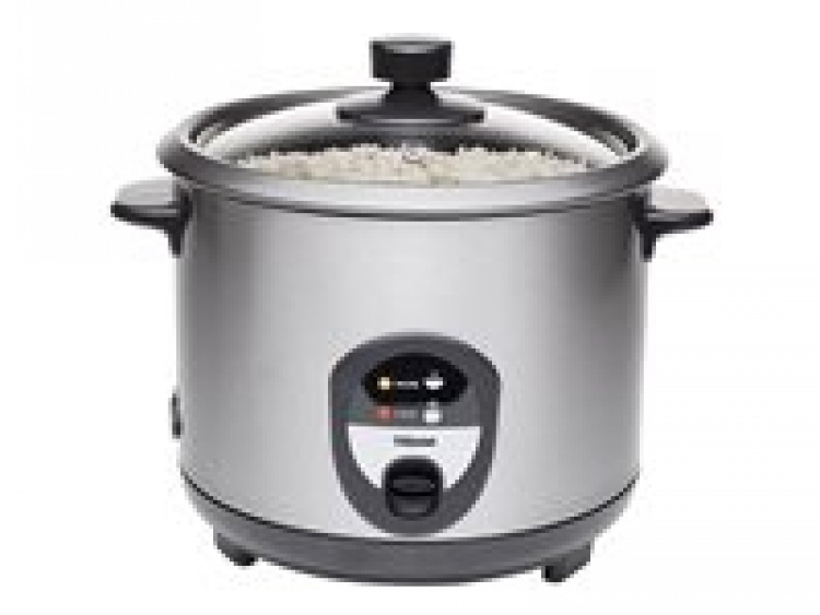 Tristar RK-6127 Riskoker 1,5 l 500 W Svart, Rustfritt stål