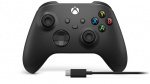Microsoft Xbox trådløs kontroller + USB-C-kabel Svart spillbrett Analog/Digital