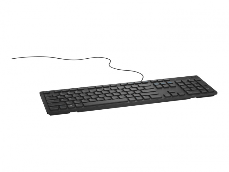 Dell KB216 Tastatur QWERTY Dansk Svart