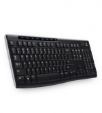 Logitech K270 Keyboard RF Wireless QWERTY Svart