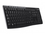 Logitech K270 Keyboard RF Wireless QWERTY Svart