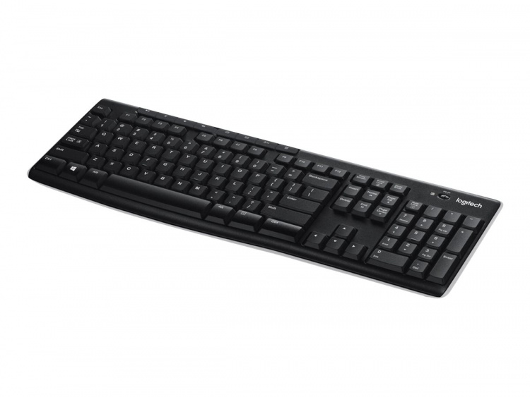 Logitech K270 Keyboard RF Wireless QWERTY Svart