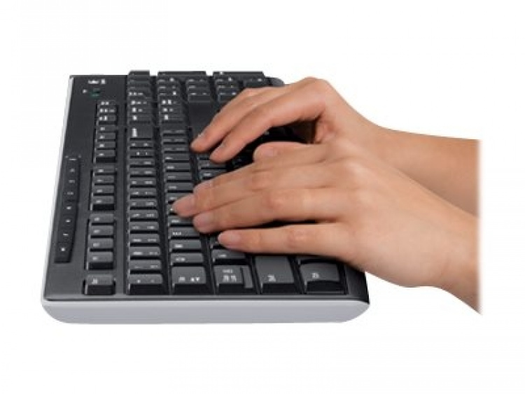 Logitech K270 Keyboard RF Wireless QWERTY Svart