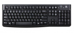 Logitech K120 Nordic Keyboard USB Black