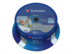 Verbatim 43811 Blanke Blu-Ray-plater BD-R 25 GB 25 stk