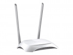 TP-LINK TL-WR840N trådløs ruter Fast Ethernet enkeltbånd (2,4 GHz) grå, hvit