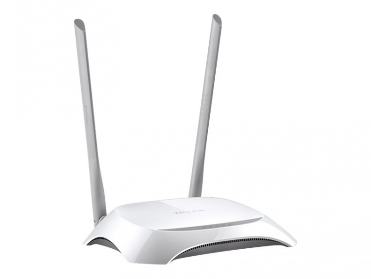 TP-LINK TL-WR840N trådløs ruter Fast Ethernet enkeltbånd (2,4 GHz) grå, hvit